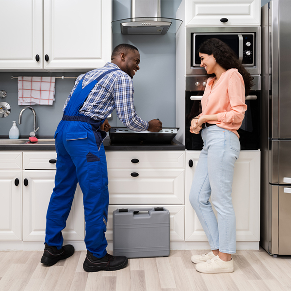 can you provide an estimate for cooktop repair before beginning any work in North Cape May